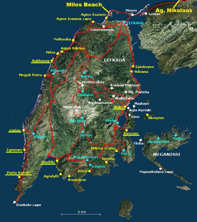 mapa lefkady mapa lefkady – Karavaning.sk mapa lefkady