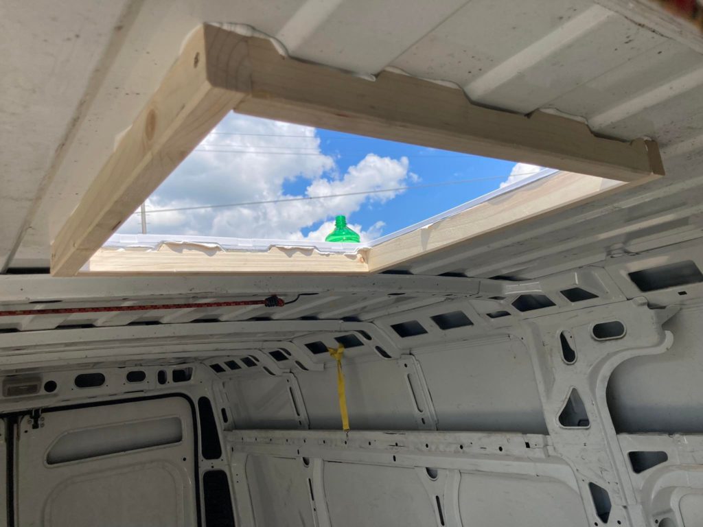 Montáž okna - výdreva