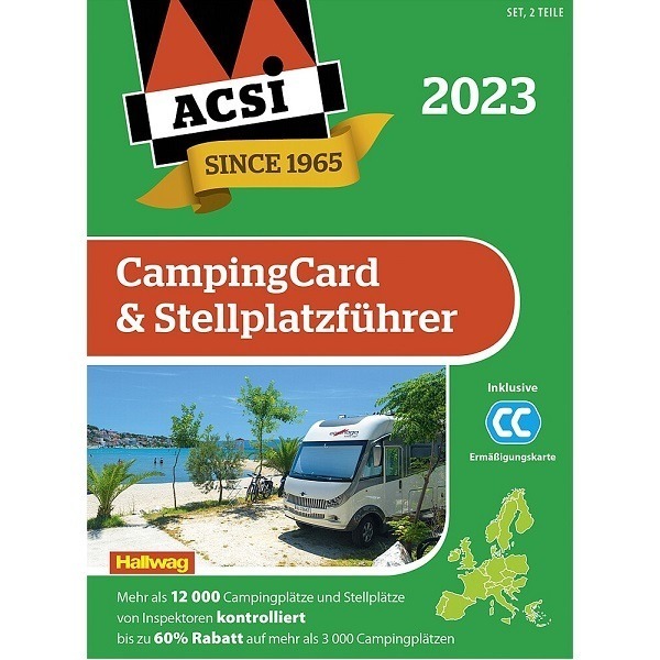 Sprievodca kempingom ACSI a CampingCard na rok 2023