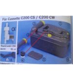 Elektromagnetický ventil - náhradný diel pre C200 CS/ C400