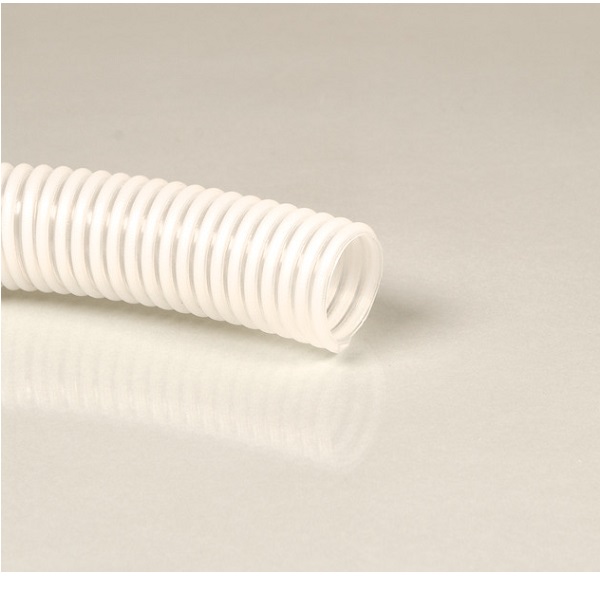 Flexibilná špirálová hadica pre pitnú vodu, priemer 40mm. Ako spojenie medzi plniacim hrdlom a nádržou. Vhodné ako plniaca hadica na pitnú vodu podľa vyhlášky o pitnej vode.