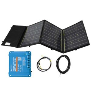 Skladací solárny panel vrátane nabíjačky Victron MPPT