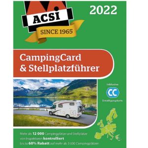 Sprievodca kempingom ACSI a CampingCard na rok 2022