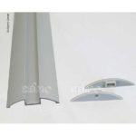 Carbest hliníkový profil polkruhový pre LED pásy 1,5m 3