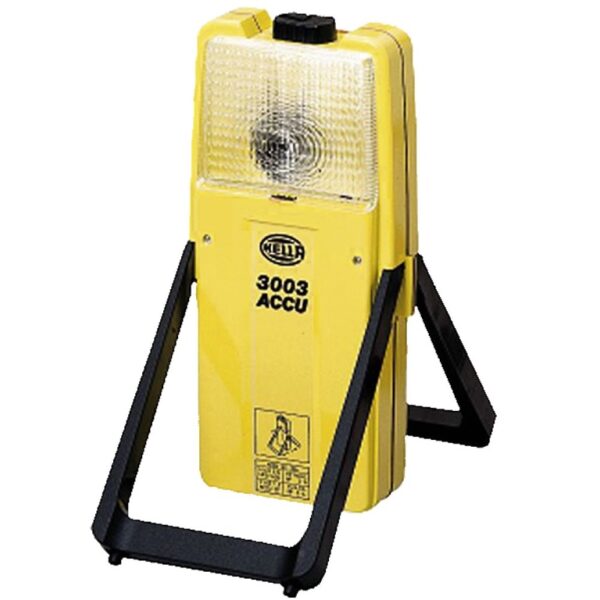 HELLA Bezpečnostné výstražné blikajúce svetlo model 3003, žlté s batériou