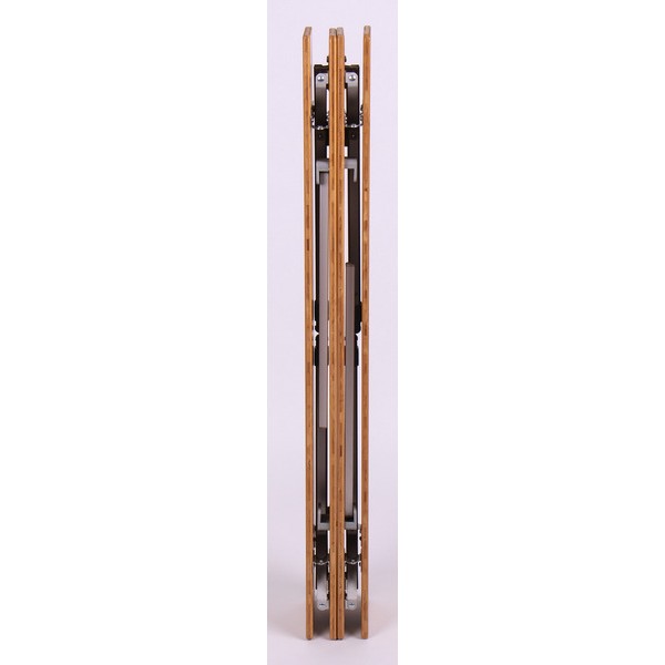 Kempingový stôl z bambusu HOLIDAY TRAVEL detail