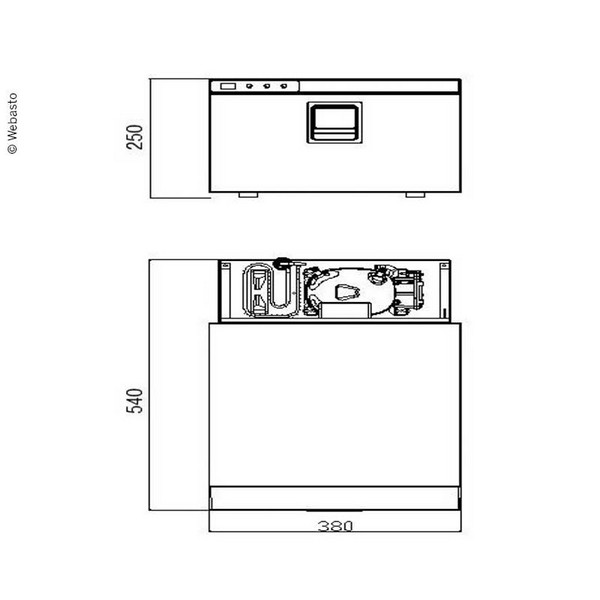 Kompresorová chladnička Drawer 16L 3