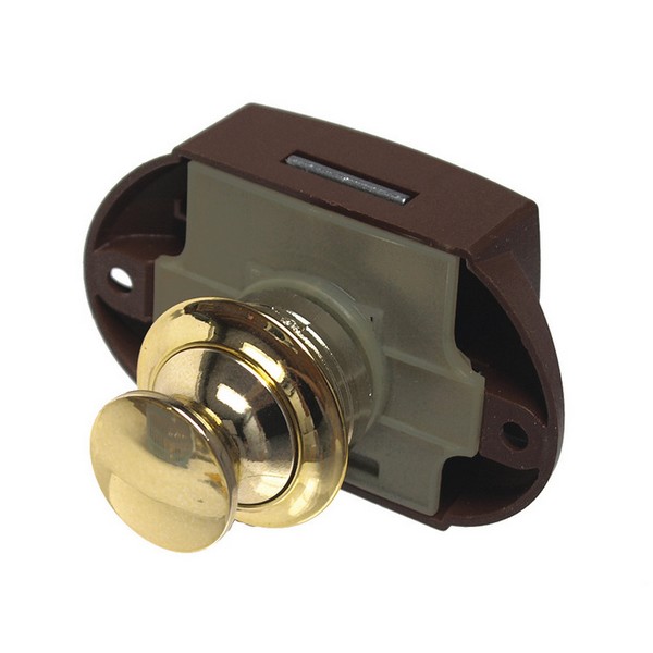 Push Lock systém Maxi - komplet na zatváranie nábytku zlatá