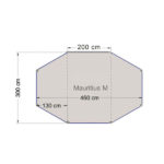 Slnečná clona Mauritius M 3