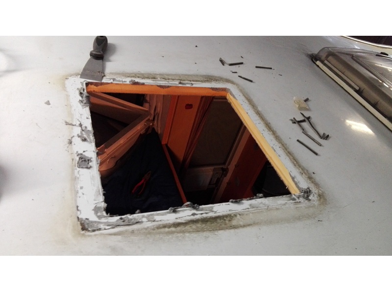 čistenie otvoru na okno