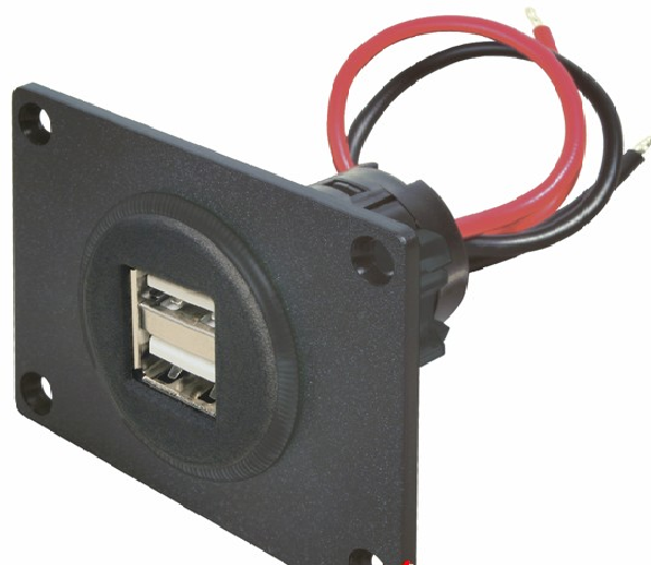 USB konektor do karavanu or obytného auta or obytného prívesu
