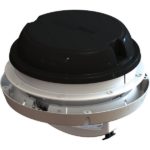 Strešný prieduch MAXXAIR MaxxFan Dome Plus vrátane LED