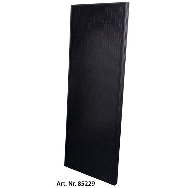 Výkonný solárny panel CARBEST s hliníkovým rámom All Black 100