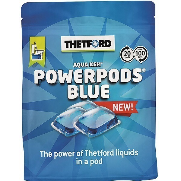 Kapsuly do chemického WC Thetford Aqua Kem Powerpods Blue/Bio