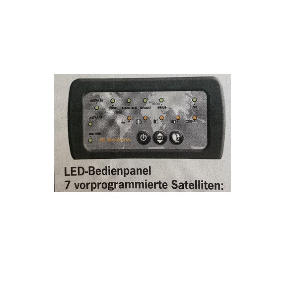 LED kontrolný panel CARBEST pre satelity