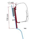 Adaptér pre markízy Fiamma F45,F43Van pre Ford Custom Nugget H2,L2