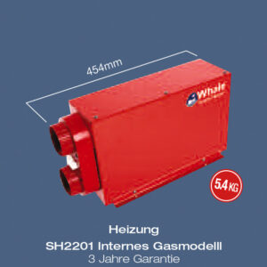 Whale plynový ohrievač 12V 2KW (SH2201)