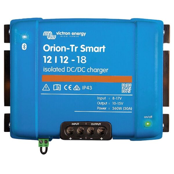 Victron Energy Orion-Tr Smart 12/12-18A - izolovaná DC/DC nabíjačka