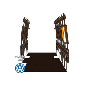 Okenný rám pre MAN TGE a VW Crafter 2017+