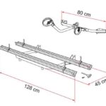 Carry Bike Garage Standard pre 2 bicykle, max. 3 bicykle, nosnosť max