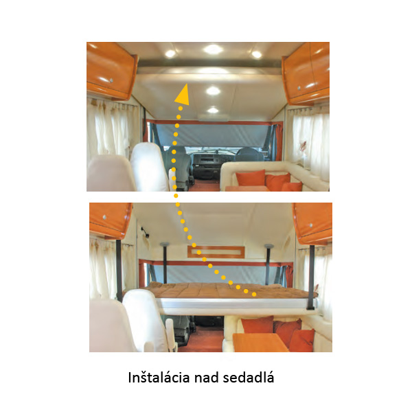 Elektrické zdvíhacie lôžko Lippert Modular Smart Bed Elektrické zdvíhacie lôžko Lippert Modular Smart Bed