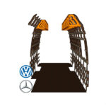 Rám hornej skrinky H2 pre MB Sprinter 2002 - 2006 (W903) / 2007 - 2018 (W906) / 2018+ (W907) / VW Crafter 2007 - 2017