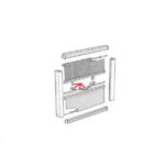 Sada dielov pre ovládanie rukou pre kazetovú roletu Dometic 1302