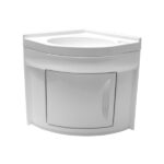 Rohové umývadlo 418x418x510 mm vrátane skrinky
