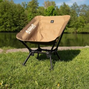 Skladacia kempingová stolička BusBoxx Defthike Free Chair - žltá