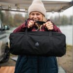 Skladacia kempingová stolička BusBoxx Defthike Free Lounge Chair - taška