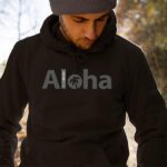 Mikina Busboxx ALOHA, čierna