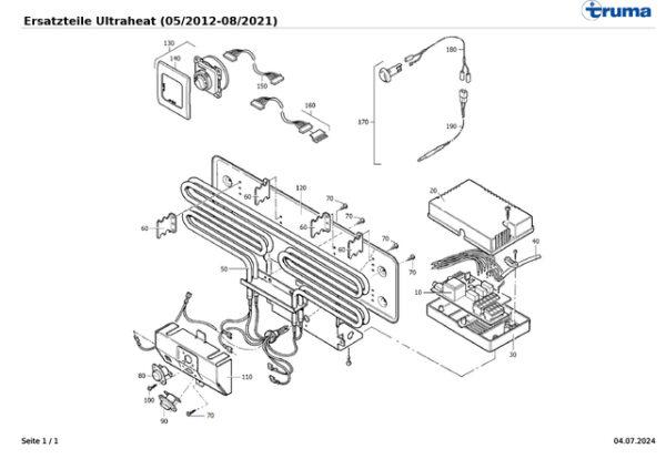 Ersatzteile Ultraheat (05/2012-08/2021)