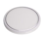 LED stropné svietidlo, Ø 165 mm – biele, ultra tenké (12 mm)