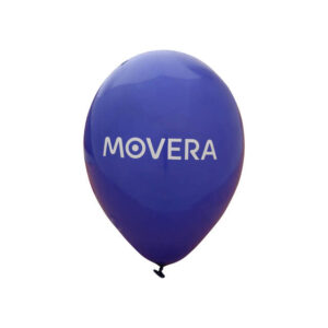 Movera vzduchový balón Farba modrá s logom Movera