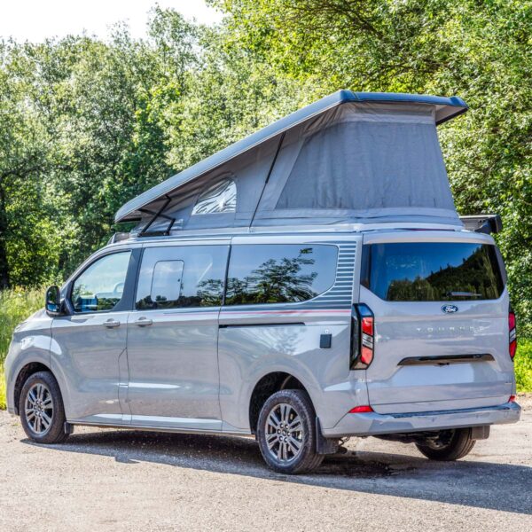 Výklopná strecha SCA 327 pre nový Ford Transit Custom Tourneo Custom a VW Transpoter (L2)