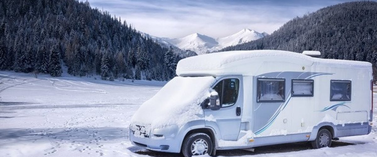 karavan v zime